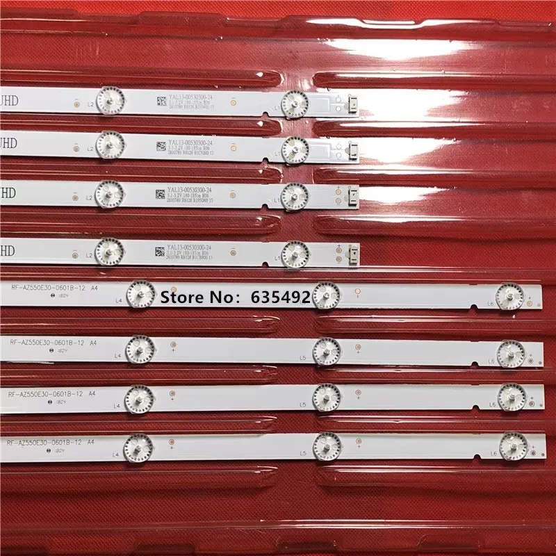 LED バックライトストリップ PPTV W55US RF-AZ550E30-0601B-20 RF-AZ550E30-0501A-20 55U5A 55U4700LA TH-55FX580C TH-55FX680C LC550EGJ