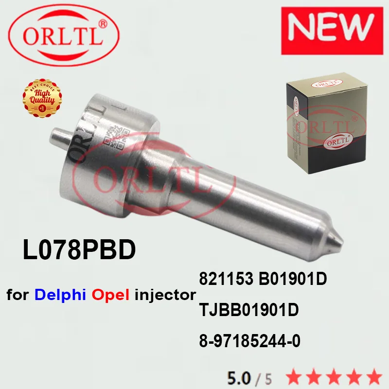 

Форсунка дизельного инжектора ORLTL L078PBD b0195000 L078 PBD для Delphi Opel 821153 TJB 8-97185244-0