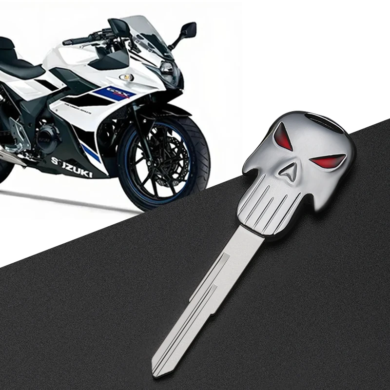 Blank Motorcycle Key For SUZUKI GSX-R600 GSX-R750 GSX-R1000 GSX-1300R Hayabusa GSR600 750 GSX650F GSF Bandit 650 1200 V-Strom