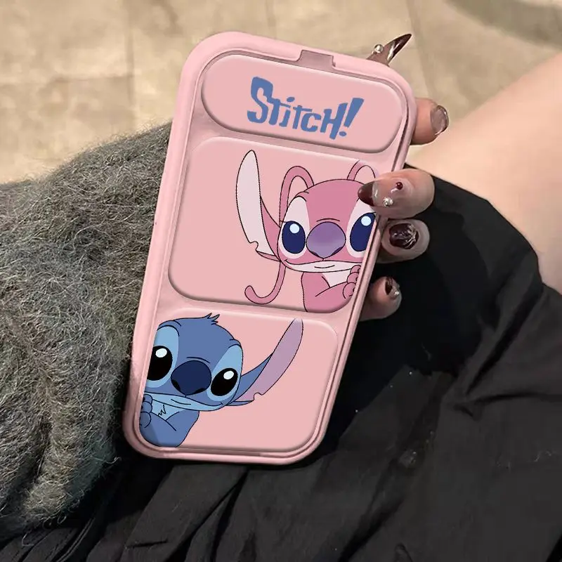 Palafitas dos desenhos animados caso do telefone móvel iphone16promax suporte dobrável 15 14 13 criativo masculino e feminino personalizado caso do telefone móvel