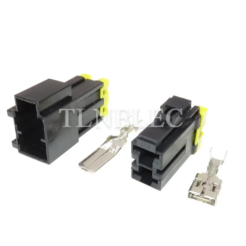 7122-4123-30 7123-4123-30  2 Pin Male Female 9.5mm Sealed Connector Large Heavy Current Auto Plug