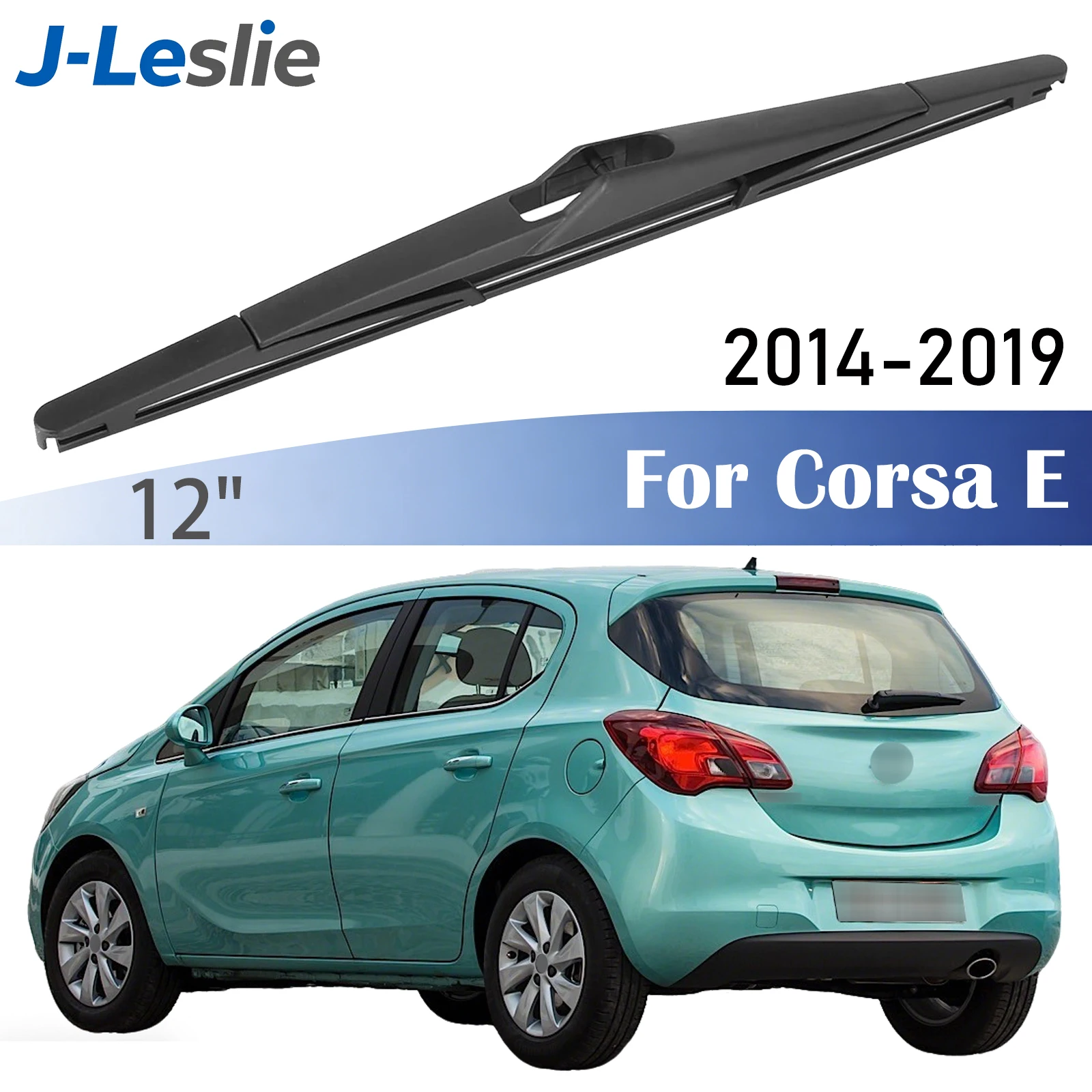 12-Zoll-Heckwischerblatt für Vauxhall Opel Corsa E 2014-2019 Windschutzscheibenwischer Scheibenwischer Fensterregenbürsten Zubehör scheibenwischer Hinten Heckwischerarm