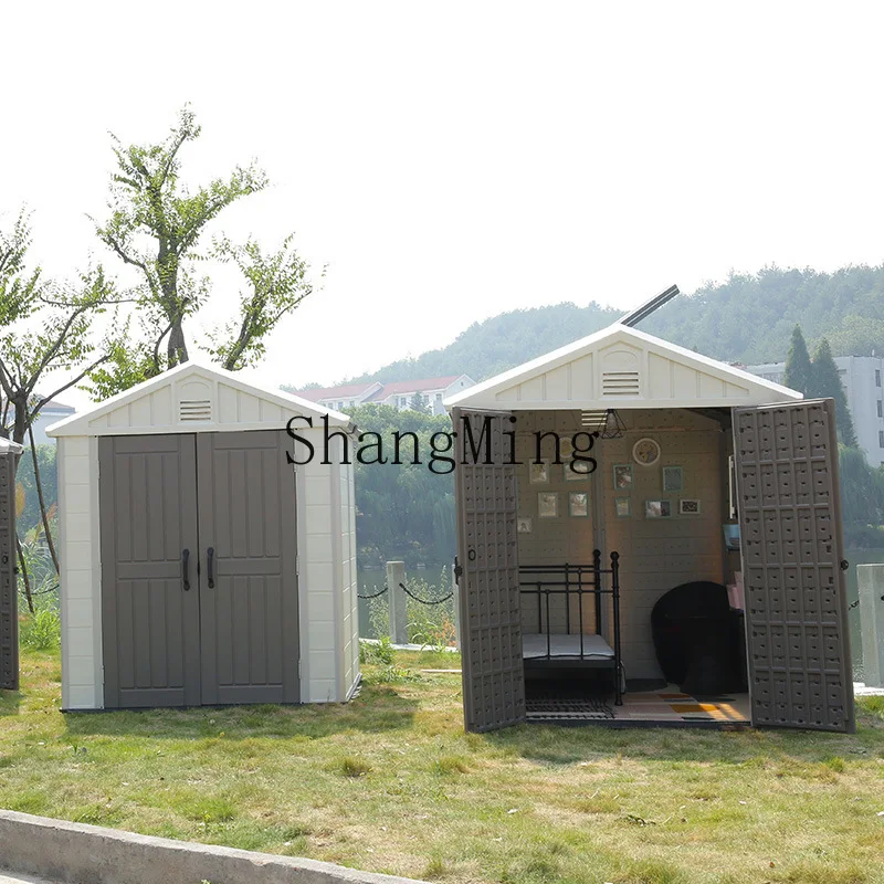 DSA outdoor storage room, terrace storage room, courtyard utility room, outdoor combination simple activity room