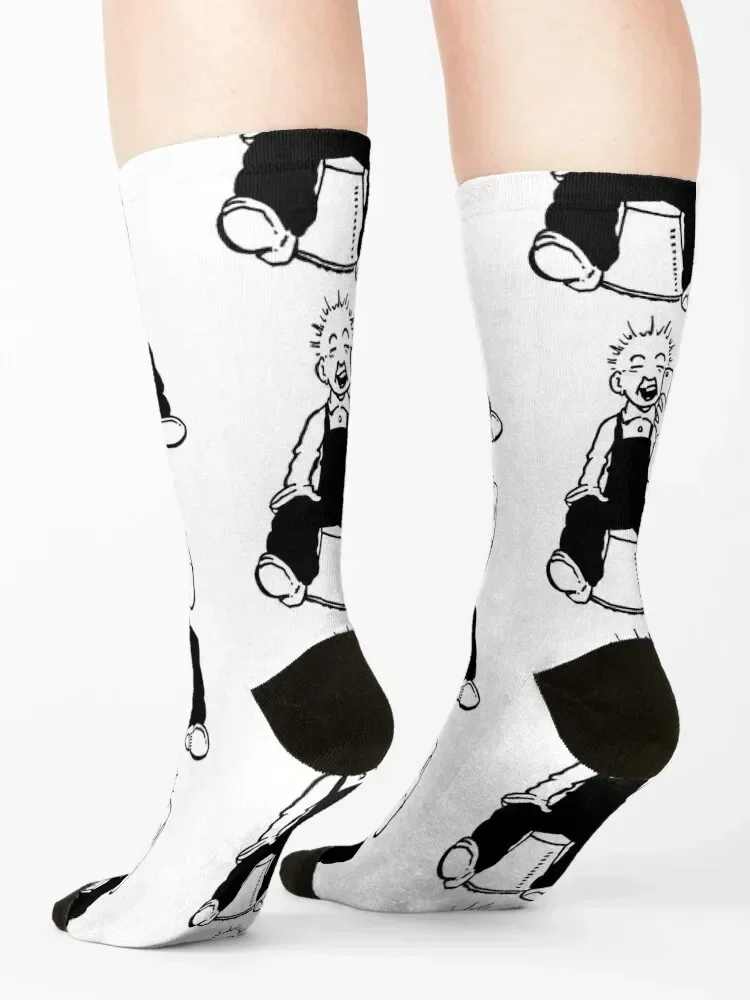 Oor Wullie Selfie Socks christmas gift winter thermal Lots Men's Woman Socks Men's