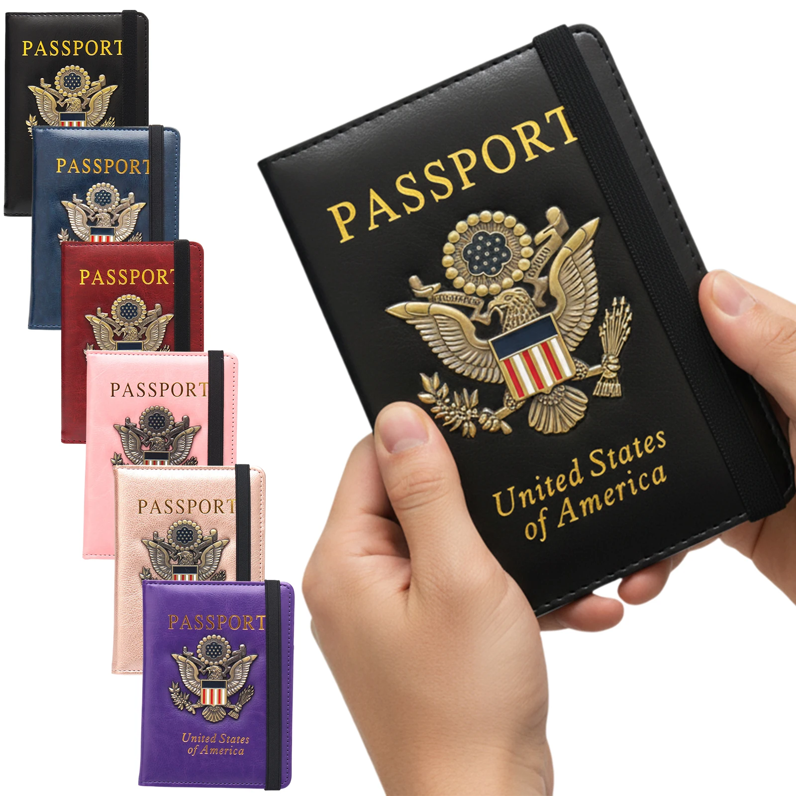 Passport Wallet Rfid - Portfel podróżny z blokadą RFID na