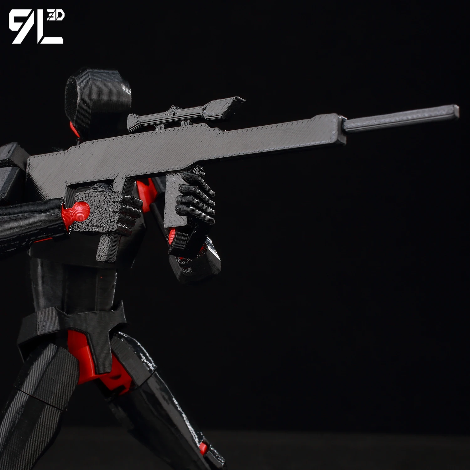 Weapons Pack 3.0 for 9L3D Lucky13 T13 Dummy13 Action Figure Titan13 3D Printed Armory Expansion Set Battle Collectible Toys