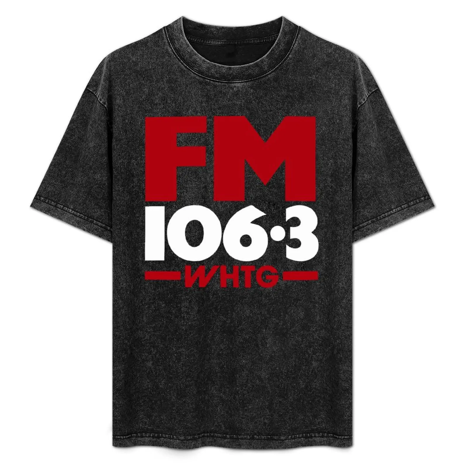 

WHTG fm T-Shirt Comfort Stretch Tee Shirt