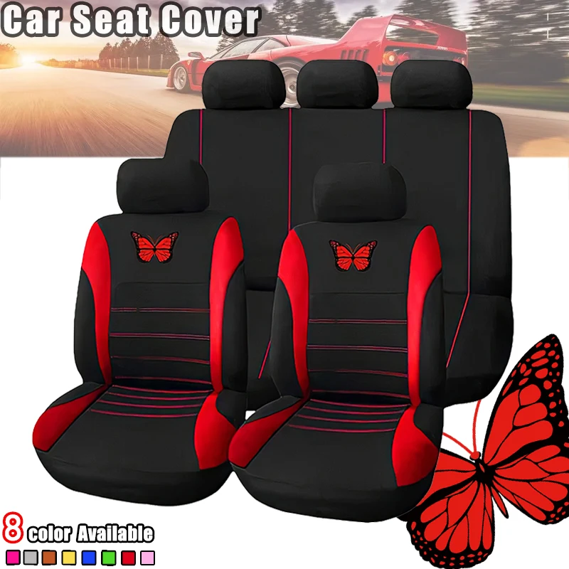 

Butterfly Car Seat Covers Universal Car Seat Cover Car Seat Protection Covers Women Car Interior Accessories (9 Colors)