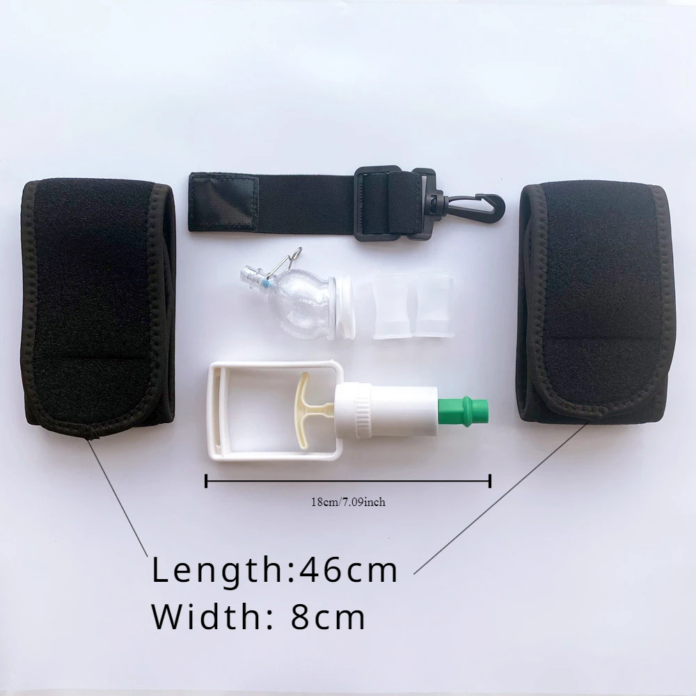 Leg Penis Extender Strap Belt Stretcher Pure Physical Penile Exerciser Enlarger VacuumPump Penis Enlargement Cup Sextoys for men