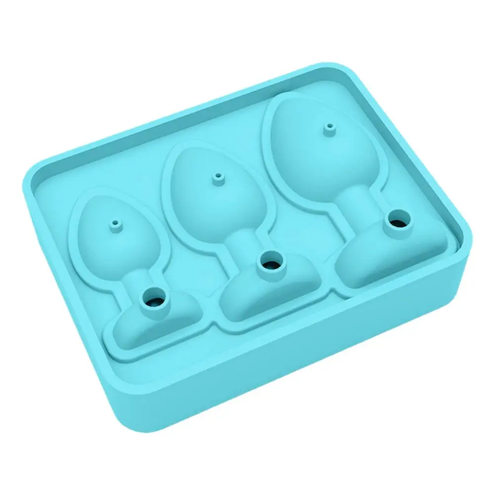 Creative Silicone Ice Cube Mold Prank Anal Plug Shaped Ice Tray Reusable Funny Cocktails Whiskey Beer Drink ice-Cube Maker view 6