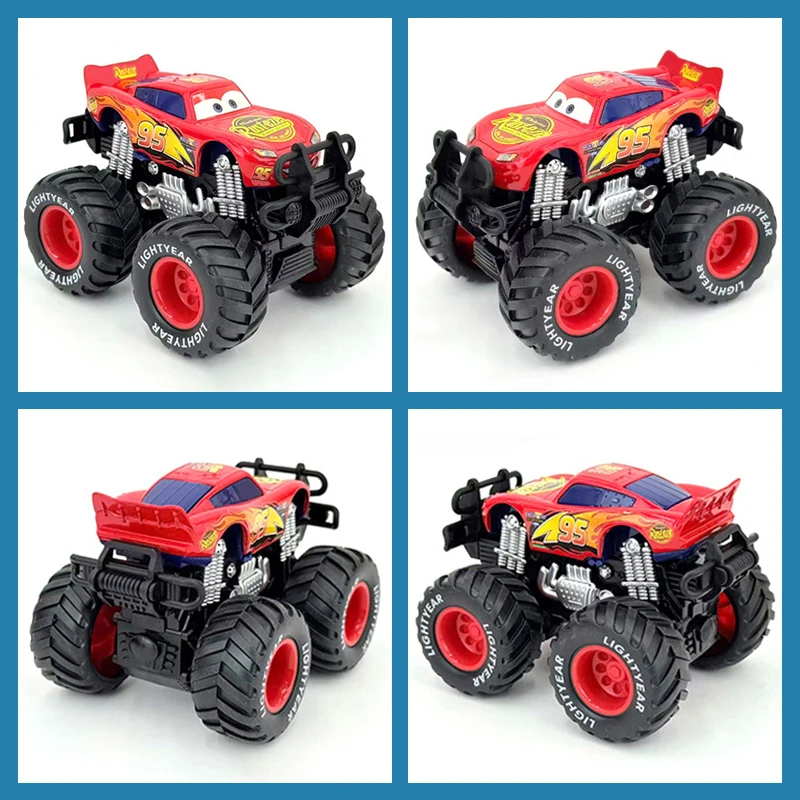 2026 Pixar Cars 3 Lightning McQueen StormCruz Mater Jackson Ramirez Inertial AssistanceAlloy Off-Road Vehicle Child Toys Gifts