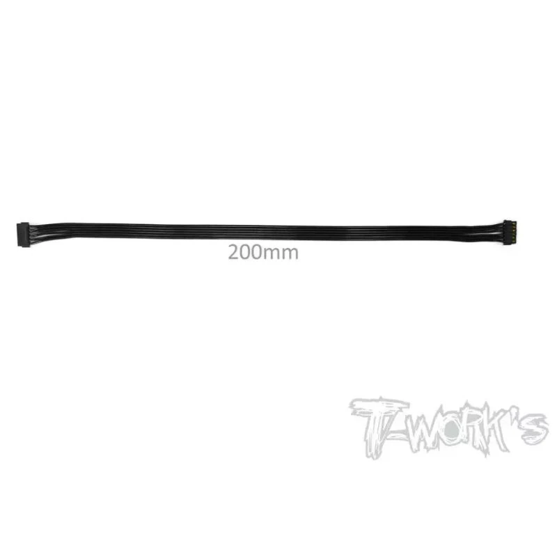 Original T works EA-038 BL Motor Flat Sensor Cable ( Black ) Professional Rc part