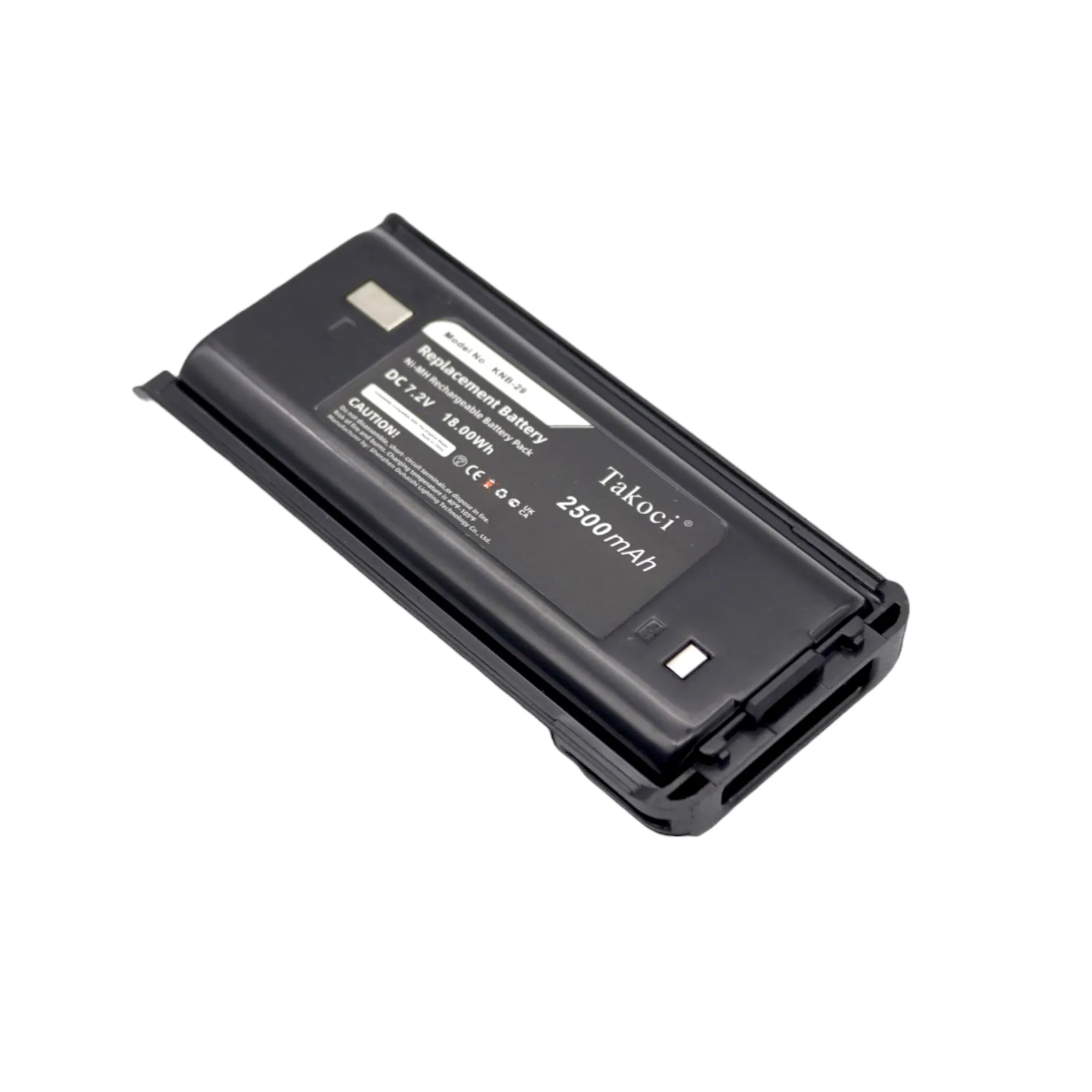 

Replacement Battery 2500mAh for Kenwood,TK-2200, TK-2202, TK-2206,TK-2207 ,TK-2207G ,RAD0148, BPKNB29MHXT-1, KNB-30N