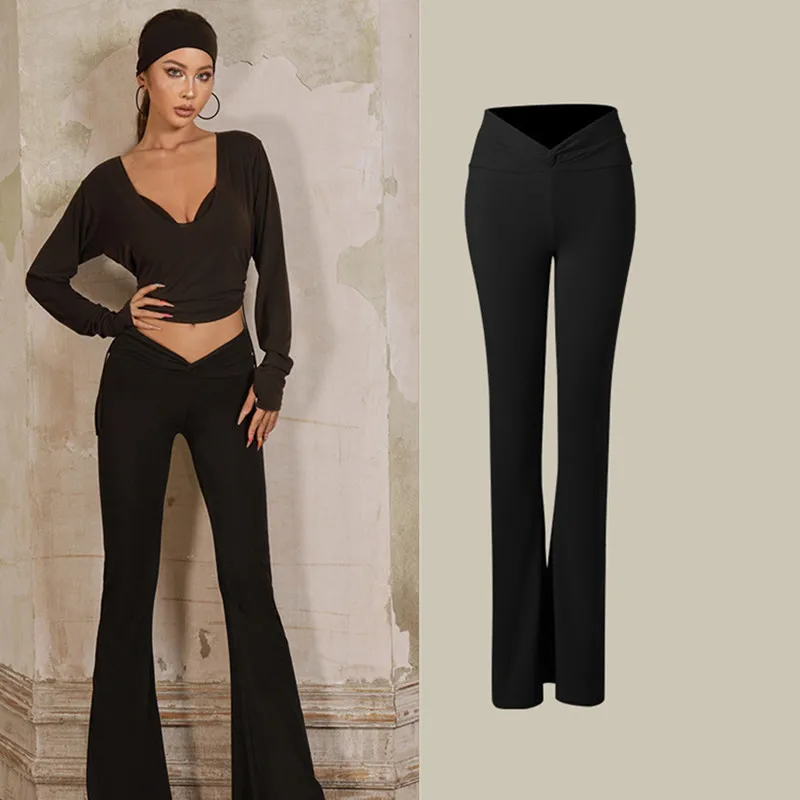 Latin Dance trousers Tango Dress Rumba ChaCha latin pants woman zym 2328