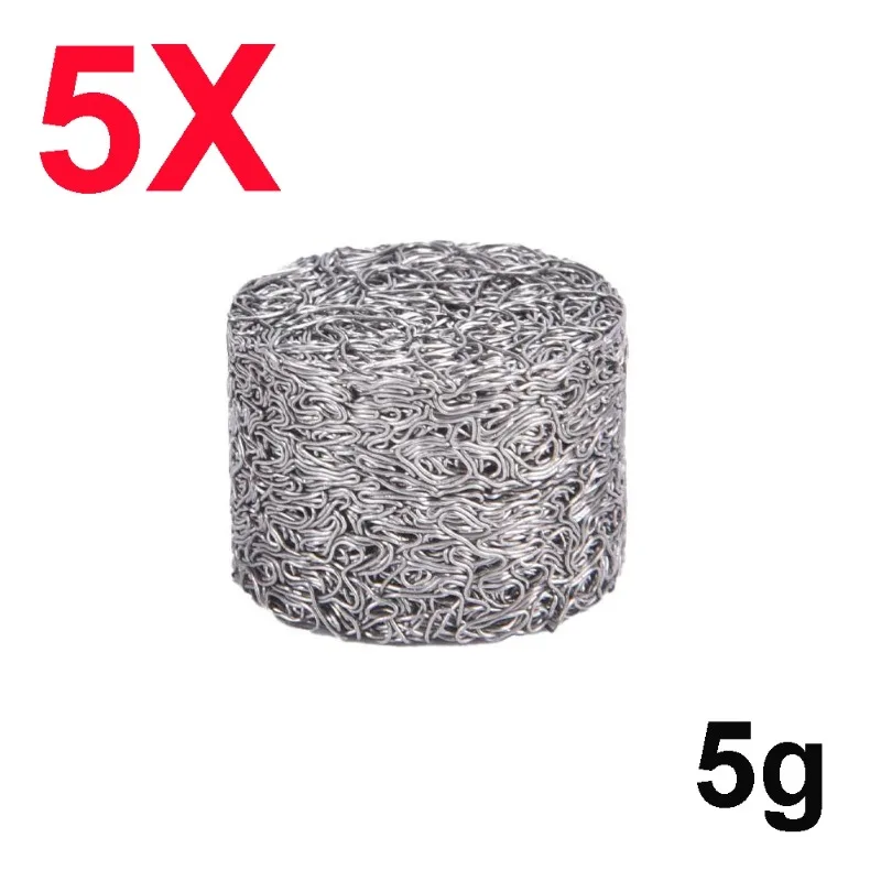 5pcs High Quality Auto Parts Foam Lance Filters Lance Mesh 14x10 Mm 5g Silver Car Washer Foam Lance Mesh Replacement