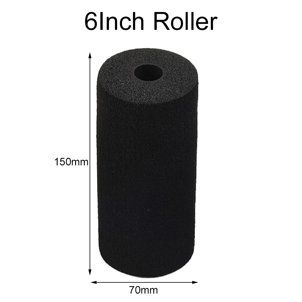 Heavy Duty Sponge Roller Wheel Set for Liquid Based For Glue 5 Pack Replacement Rollers Suitable for Industrial Use