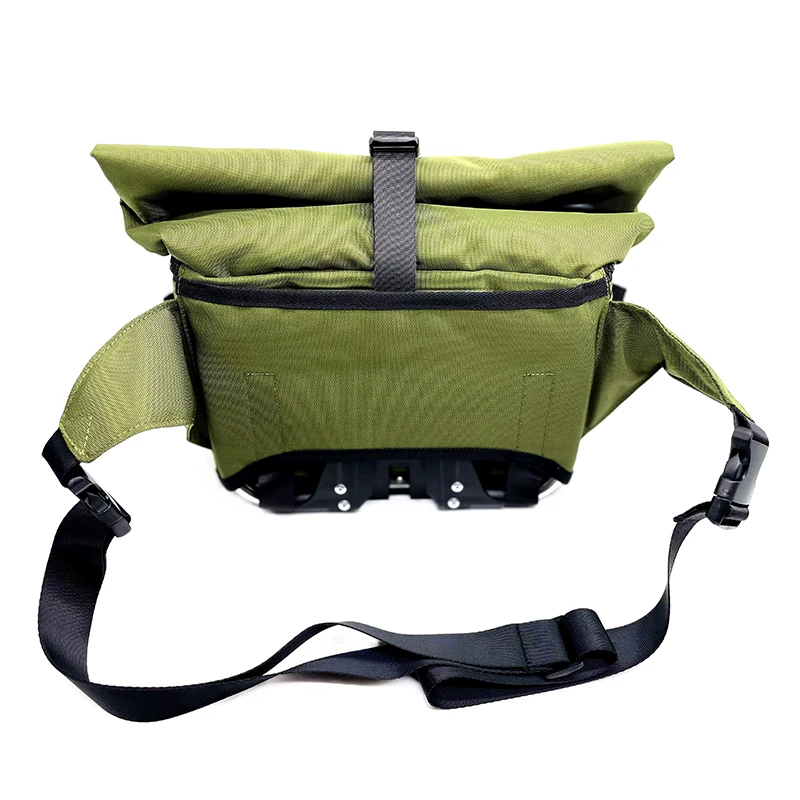 RESTRAP Bike Handlebar Bag Portable Cycling Bicycle Bag Waterproof Shoulder Bag For Brompton Folding Bike Accessories