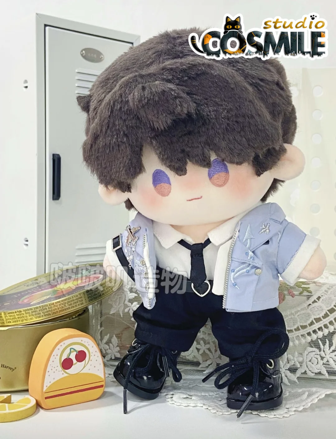 20 cm Amore e spazio profondo Xia Yizhou Caleb š Cielo Compleanno Vestito Costume Moda 20 cm Peluche Accessori per bambole Coagulo per bambole