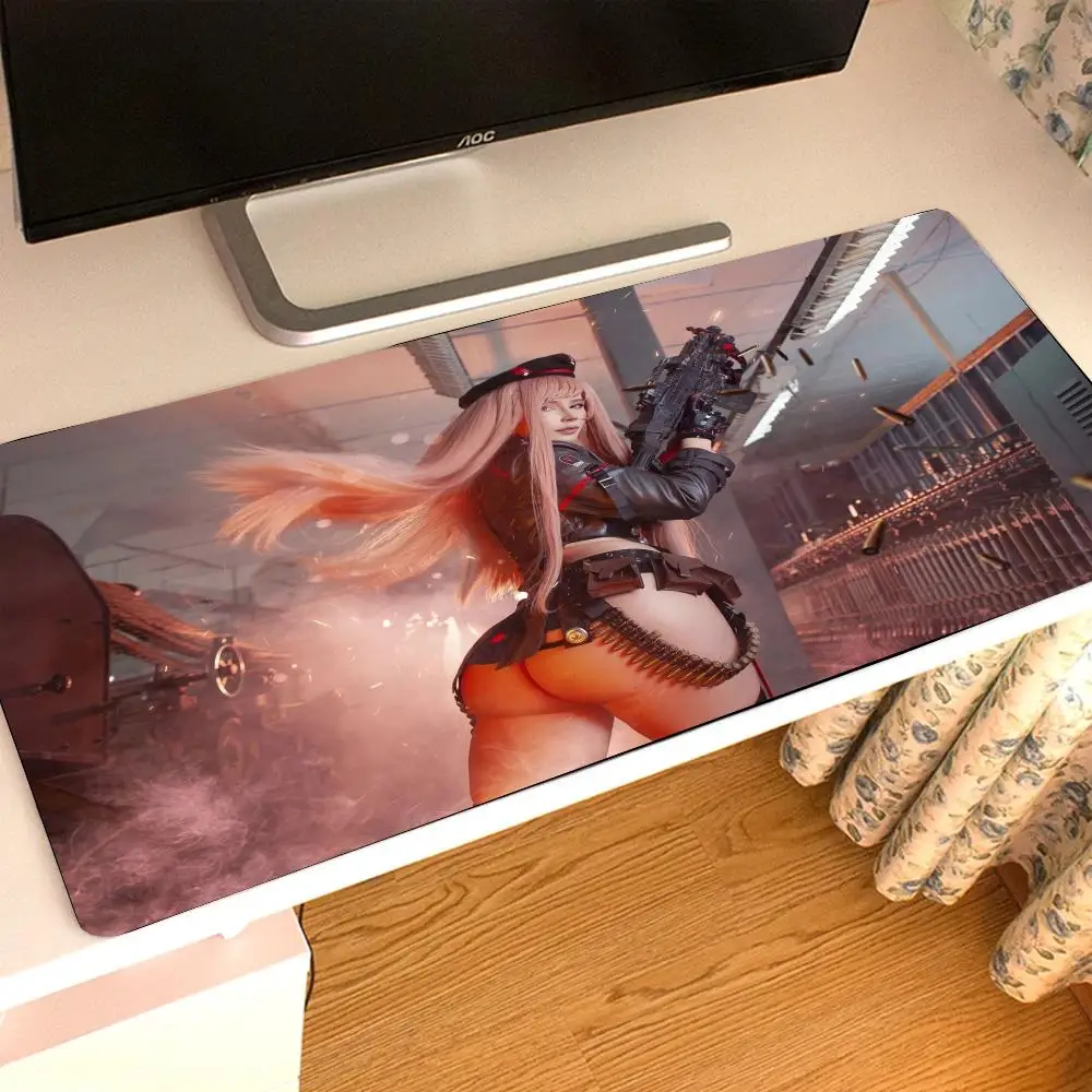 Goddess Of Victory NIKKE Mouse Pad XXL Gaming Accessories Office Gamer Keyboard Desk Mat Non-Slip Laptop Anime Girl Mousepad