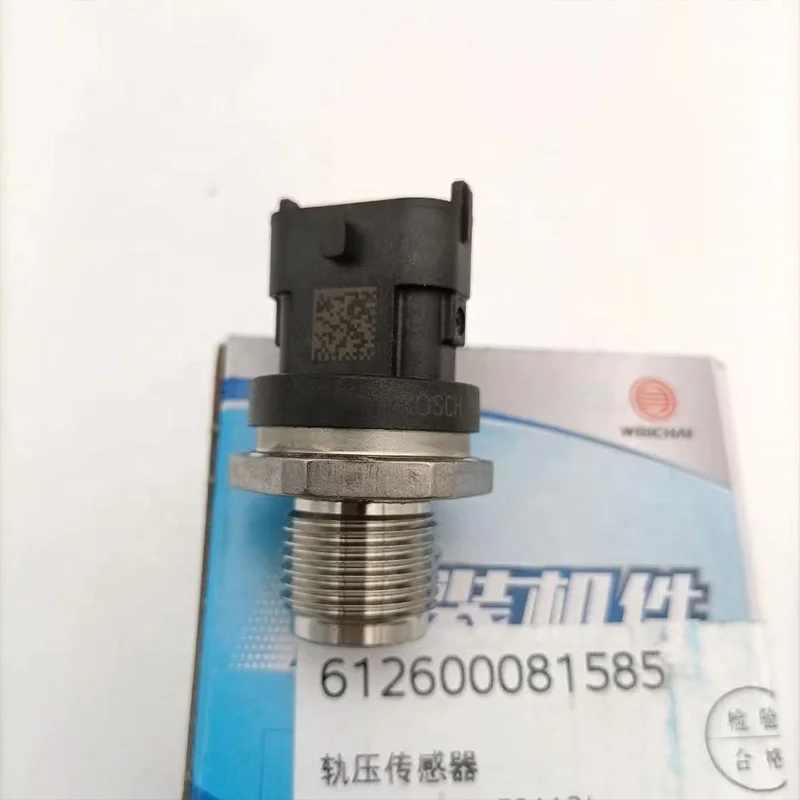 612600081585 0281002937 Common Rail Pressure Sensor For Sinotruk HOWO SITRAK C7H WEICHAI WP10 WP12 Engine Chinese Truck Parts