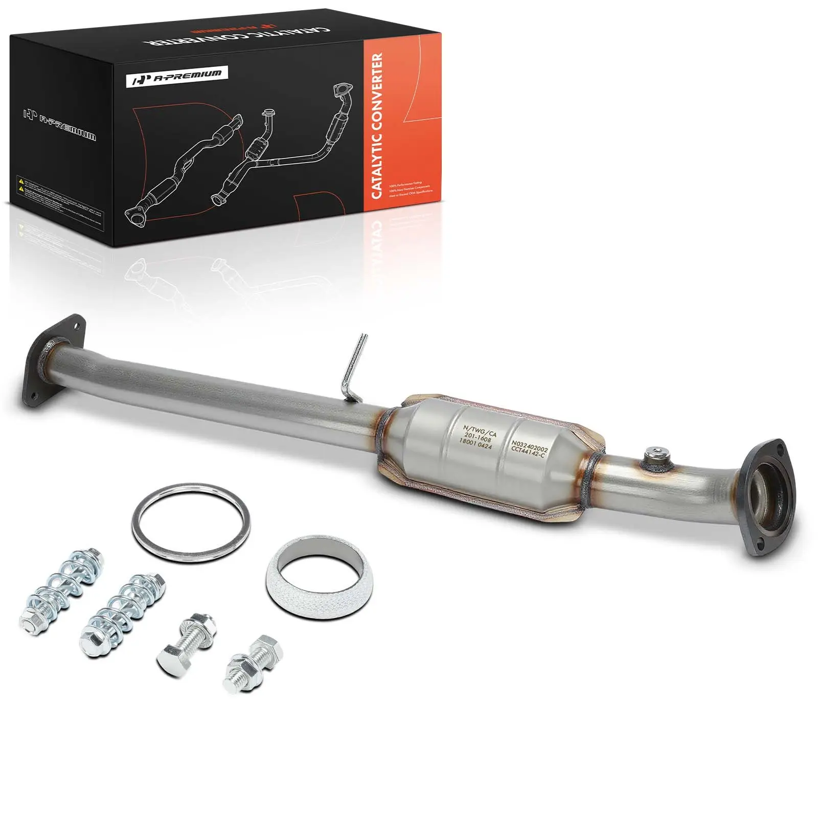 A-Premium Rear Catalytic Converter for Toyota Highlander 2014-2018