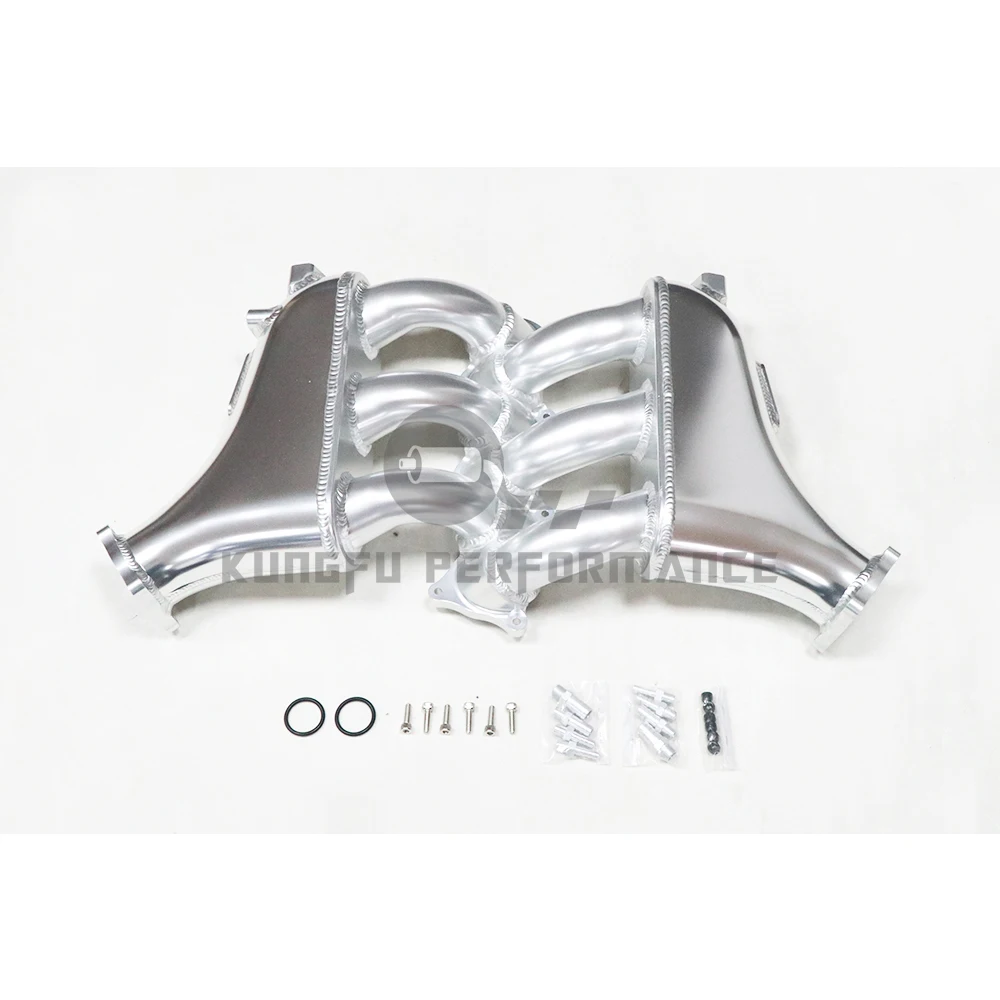 KUNGFU PERFORMANCE CNC Billet Intake Manifold For Nis san R35 GTR VR38 2009+