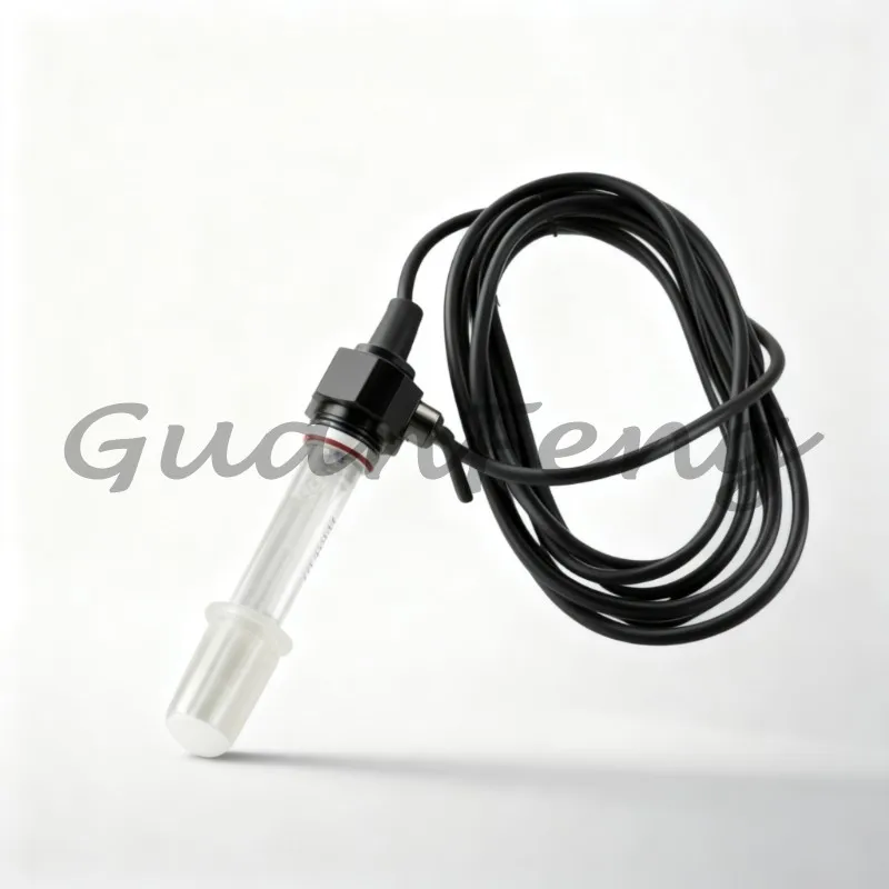Industrial 0~14pH PH Electrode Probe with 4-20mA Signal Output, High Stability PH Sensor for Water Oil Liquid Detection