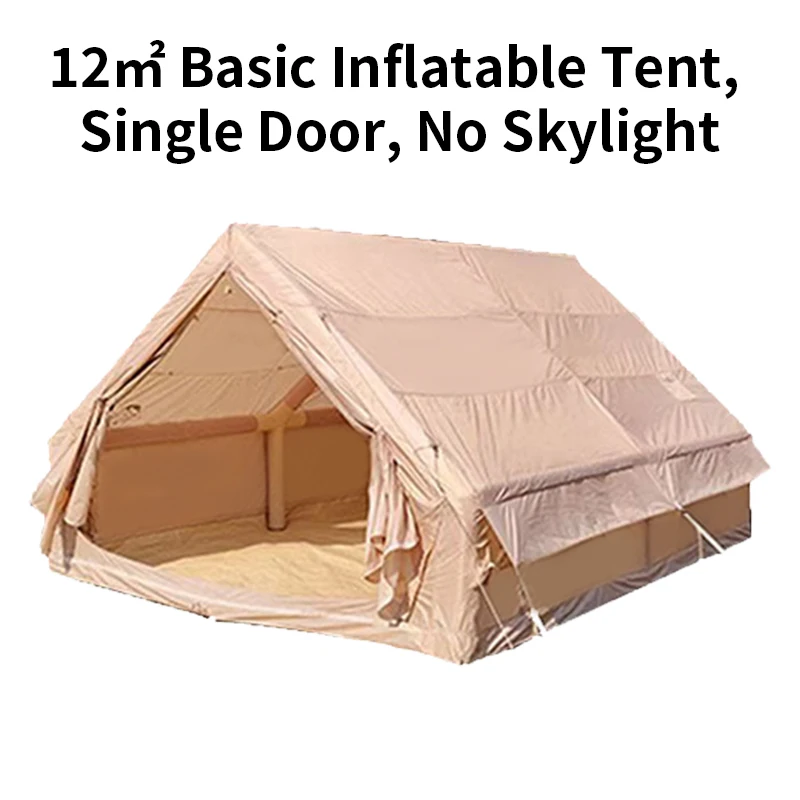 MOQ200 Wholesale Customized Simple Inflatable Camping Tent with Various Sizes for Custom Order Automatic Inflatable Tent