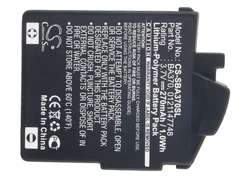 CS 270mAh Battery For Sennheiser 0121147748 BA 370 PX BA370 BA-370PX PXC 310 PXC 310 BT MM 400 MM 450450 TRAVEL 550 TraveI