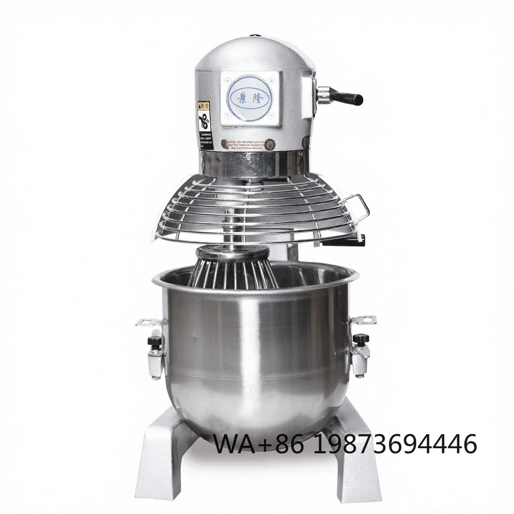 3-speed commercial food machine, with stirring, whipping and kneading functions