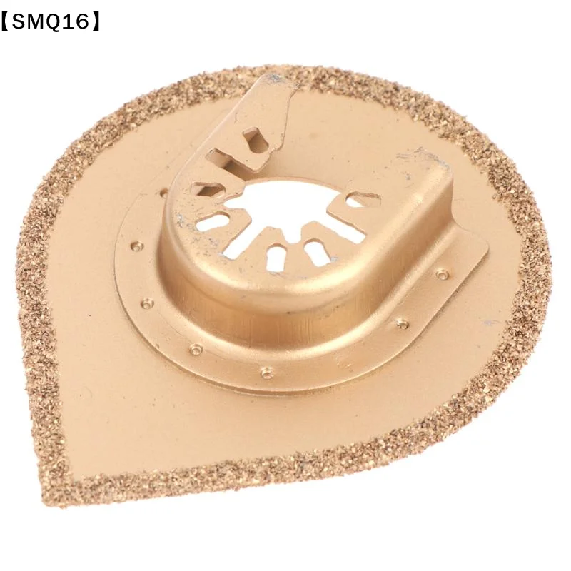 Curved Diamond Oscillating Multi Tool Blade Brazed Abrasive Saw Cutting Disc Grinding Disc Wood Tile Mortar Renovation Work【SMQ】