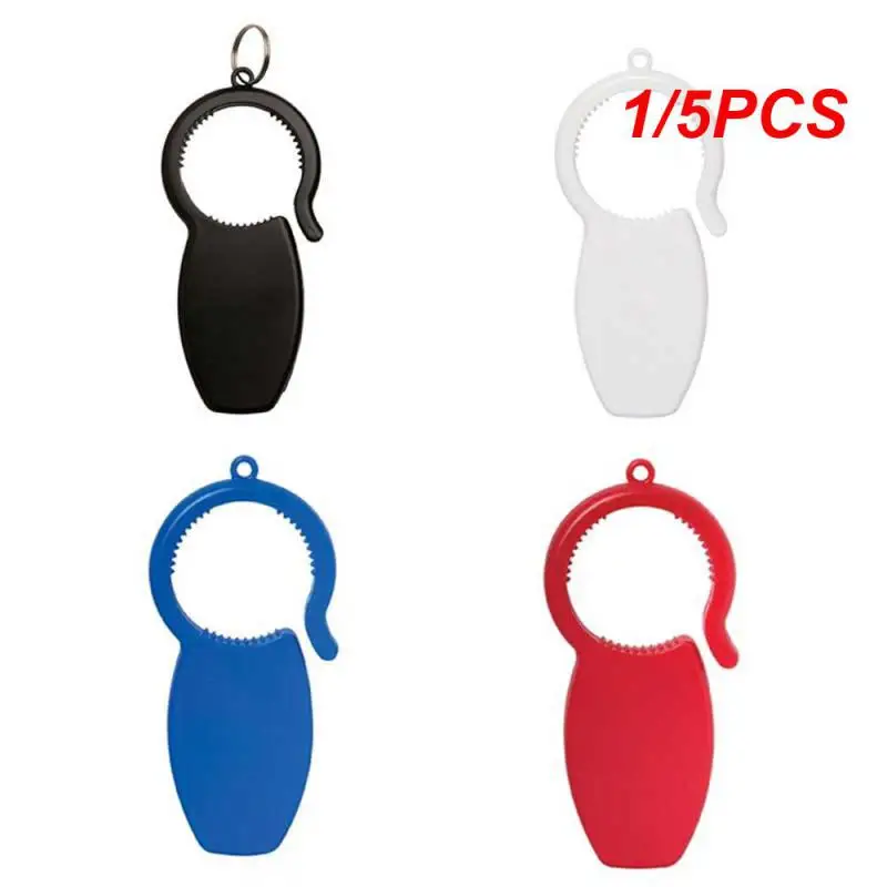 1/5PCS Beer Bottle Opener Kitchen Accessories Tools Bottle Opener Durable Kitchen Tools 3 In 1 Multifunction Black Can Opener