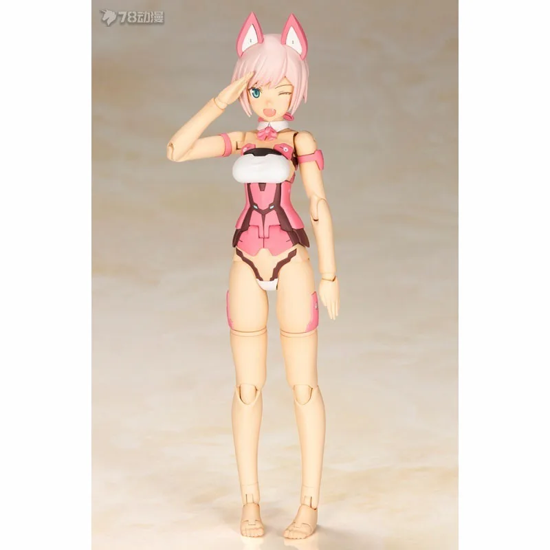 Genuine Original FRAME ARMS GIRL series Letizia Action Figure Collectible assembly Model Statuette Doll collectible Gift