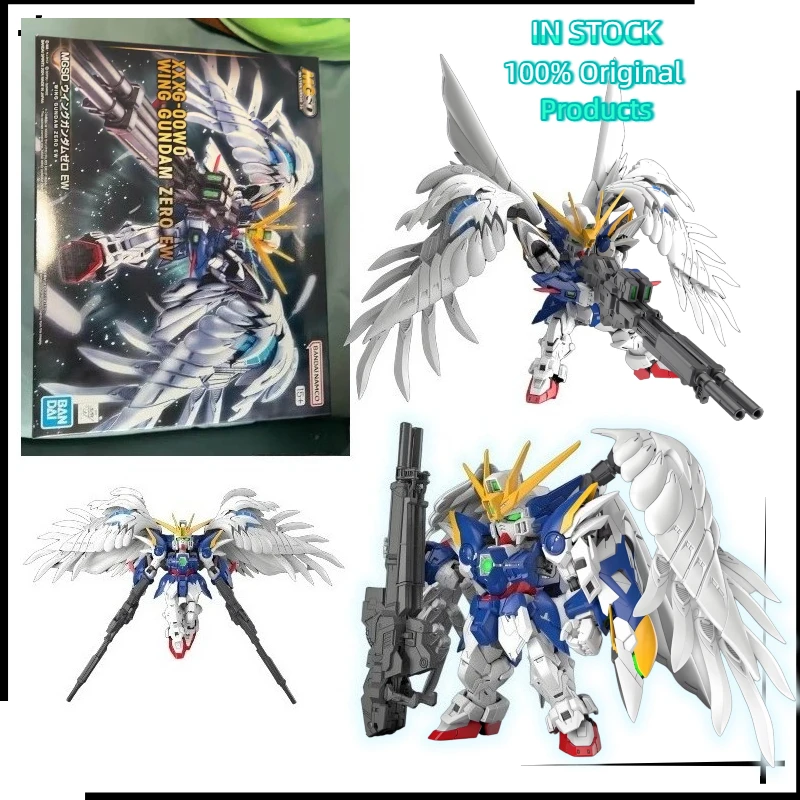 

【IN STOCK 】 Bandai MGSD Wing Gundam Zero EW Angel Wing Gundam Plastic Model Assembly Kit