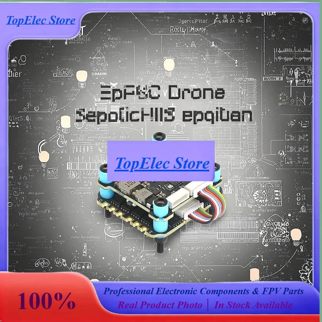 TopEsF405 Flight Controller With 55A 4-in-1 ESC, ICM42688P, BLHeli_S, 30.5x30.5mm For FPV Drone