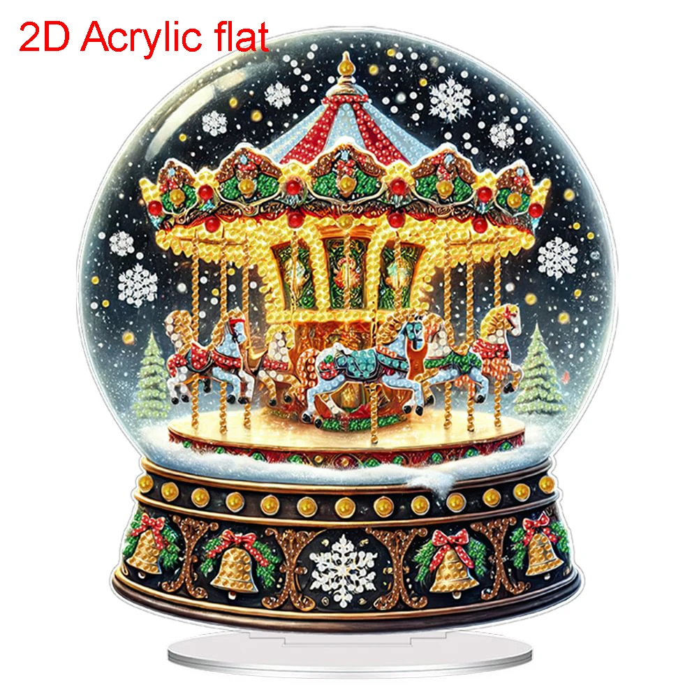

DIY Acrylic Diamond Painting Desktop Tabletop Ornament - Crystal Ball