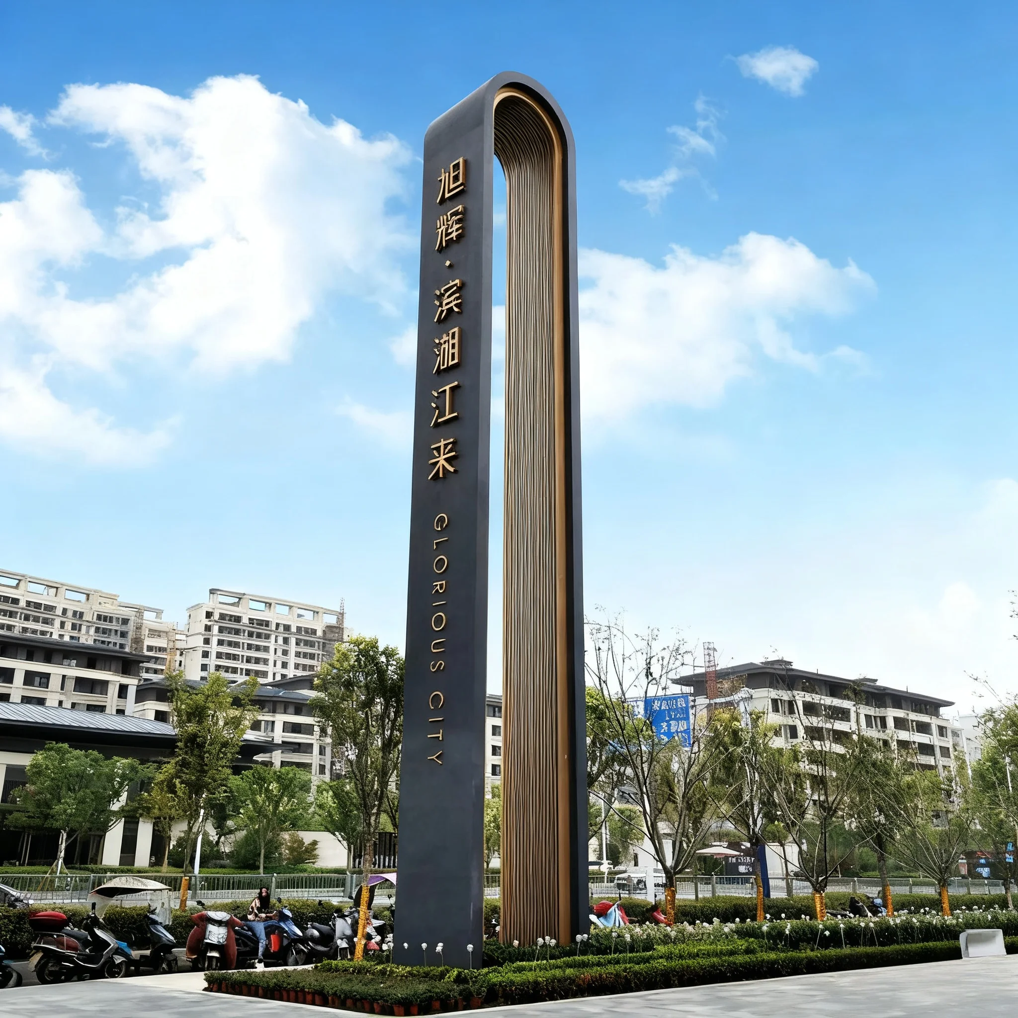 Suitable for the Wayfinding Signage System in Industrial Parks and the Multi-directional Directional Signs in Office Buildings