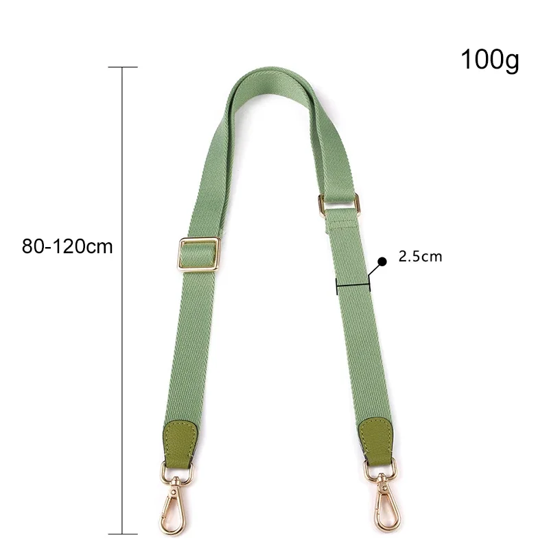 Ceinture de remplacement pour sac à main en toile pour femmes, accessoire de bricolage, sangle d\'épaule, poignée de couleur unie, ceintures larges