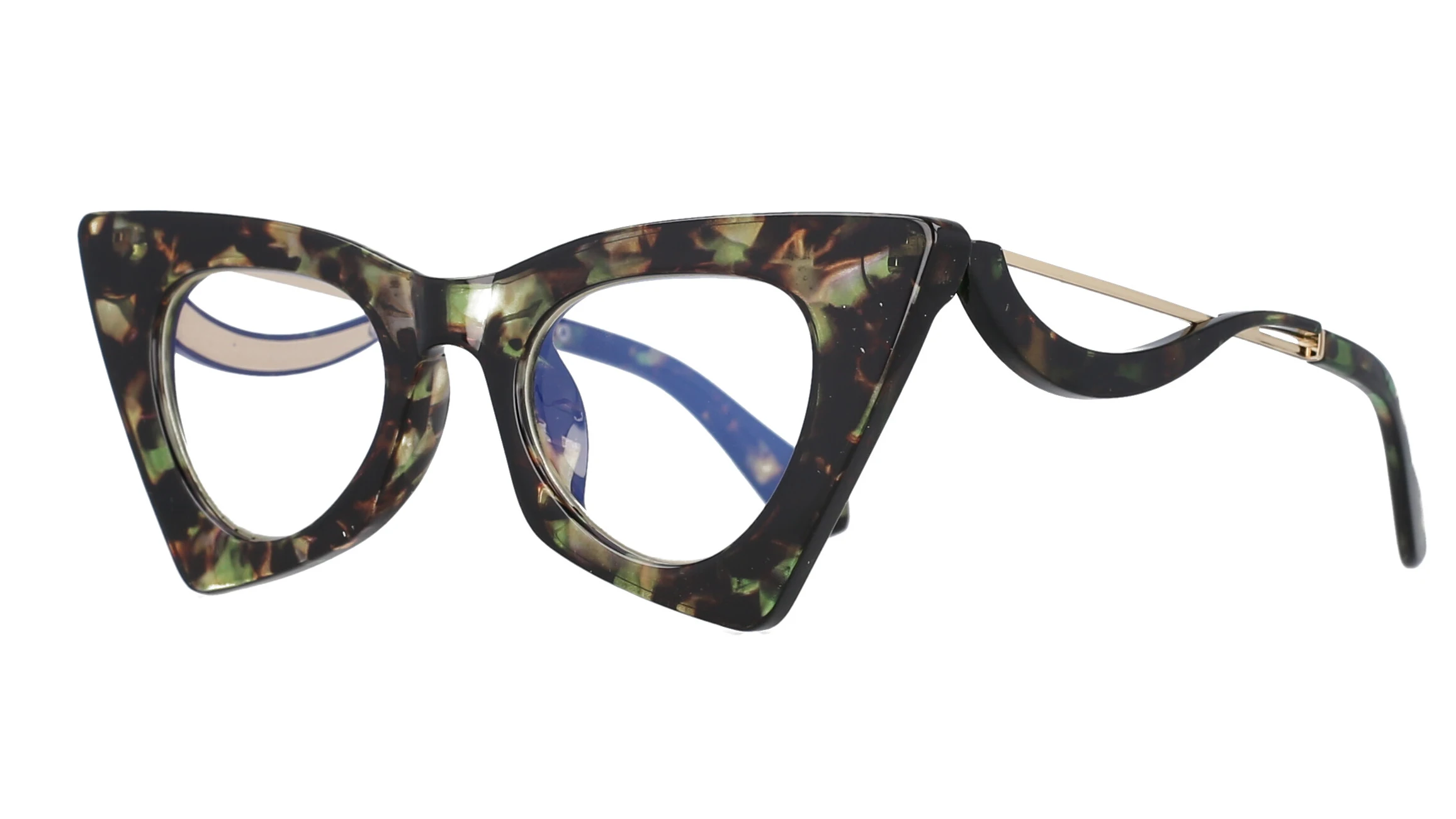 51094 für Dame Sexy Cat Eye Brille Rahmen Frauen Mode Computer Brillen