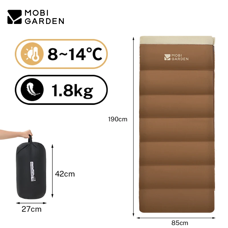 

MOBI GARDEN конверт флисовый хлопковый спальный мешок 1,8 верхняя и нижняя часть теплый бархат для кемпинга открытый дорожный спальный мешок