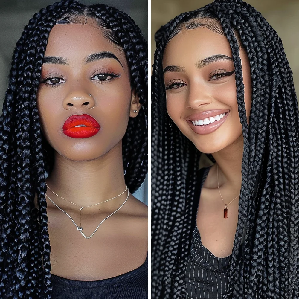 Fio de lã sintética para tranças, Fio acrílico para tranças africanas, Spring Twist, Faux Locs, Envoltórios com gancho de crochê