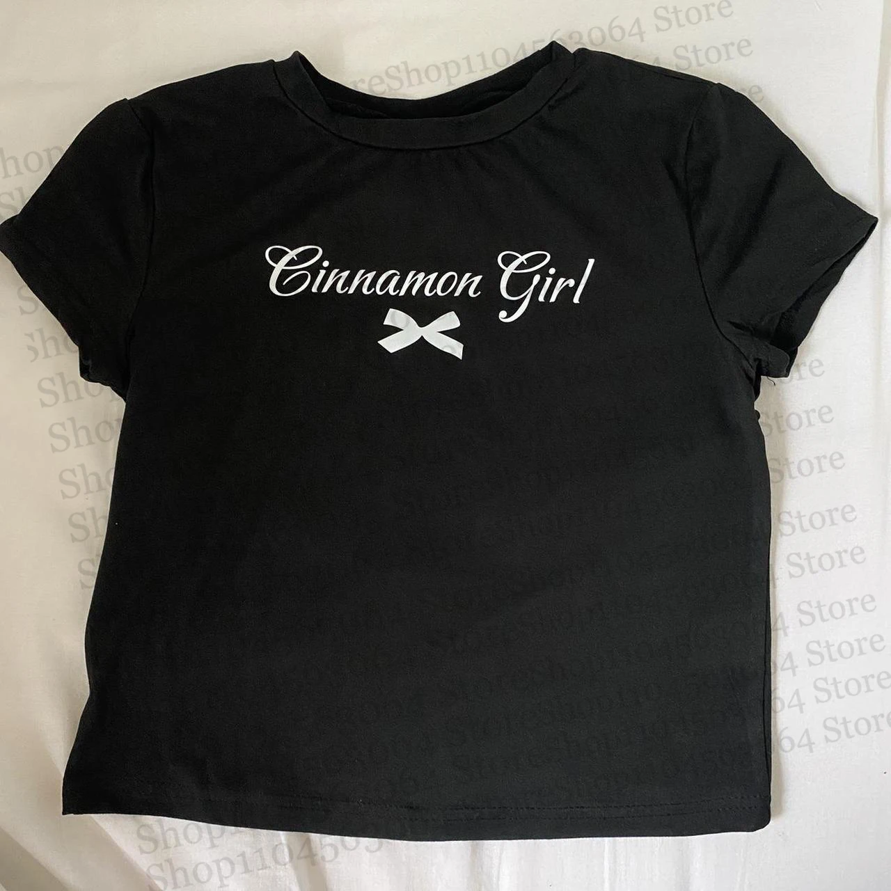 Ropa de calle para mujer, camiseta con estampado de letras bonitas, estilo Y2k, Top corto informal Punk, camisetas de hadas Grunge sexis Vintage, chica Emo de los años 2000
