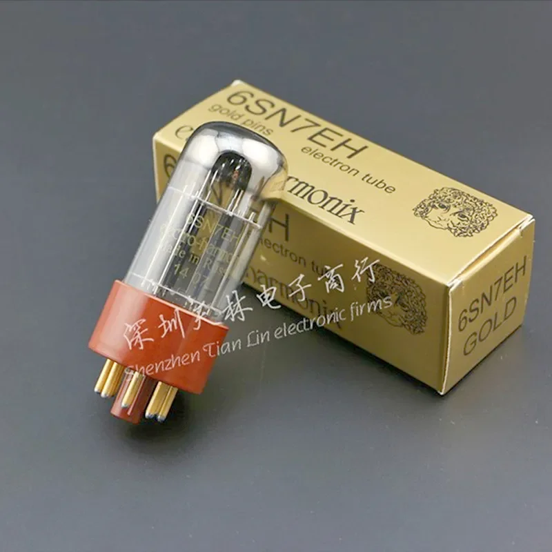 Vacuum Tube EH 6SN7 for Electronic Tube Amplifier Gold Feet Replaces 6N8P 6H8C CV181 5692 6F8G CV1988 Original Exact Match