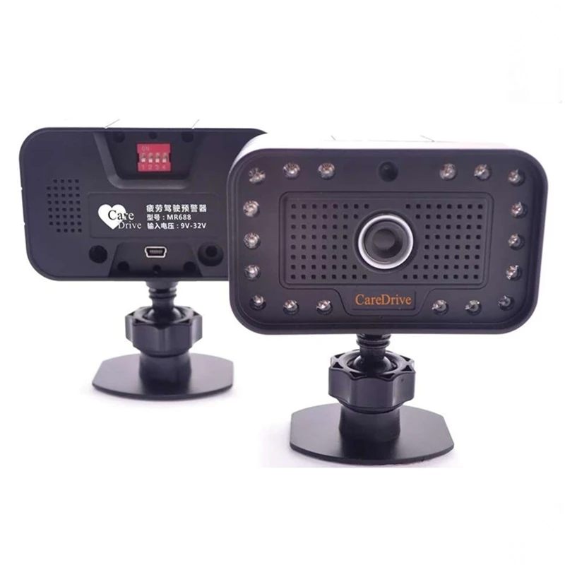 CareDrive Attrezzatura di sicurezza per auto MR688 Anti sonnolenza Driver del sonno Avviso di fatica Allarme Monitor Sensore Telecamera con cuscino vibrante