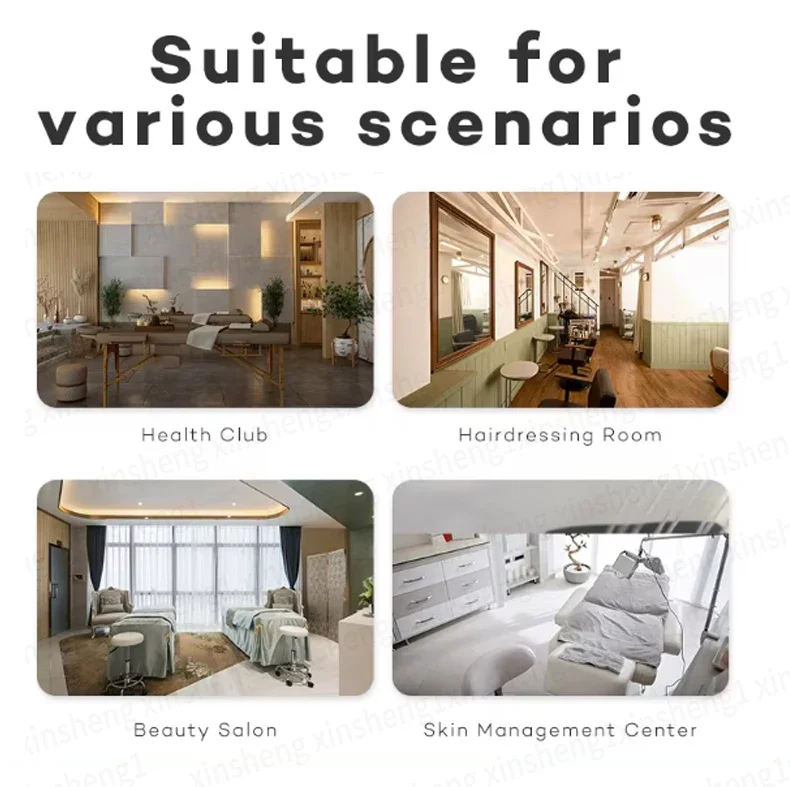 XinSheng 2025 Salon-Massage-Shampoo-Liege, Kopf-SPA-Haarwasch-Ausrüstung, Schönheitspflege-Couch, Sofa-Kissen, Gewerbliche Möbel – Detail 4
