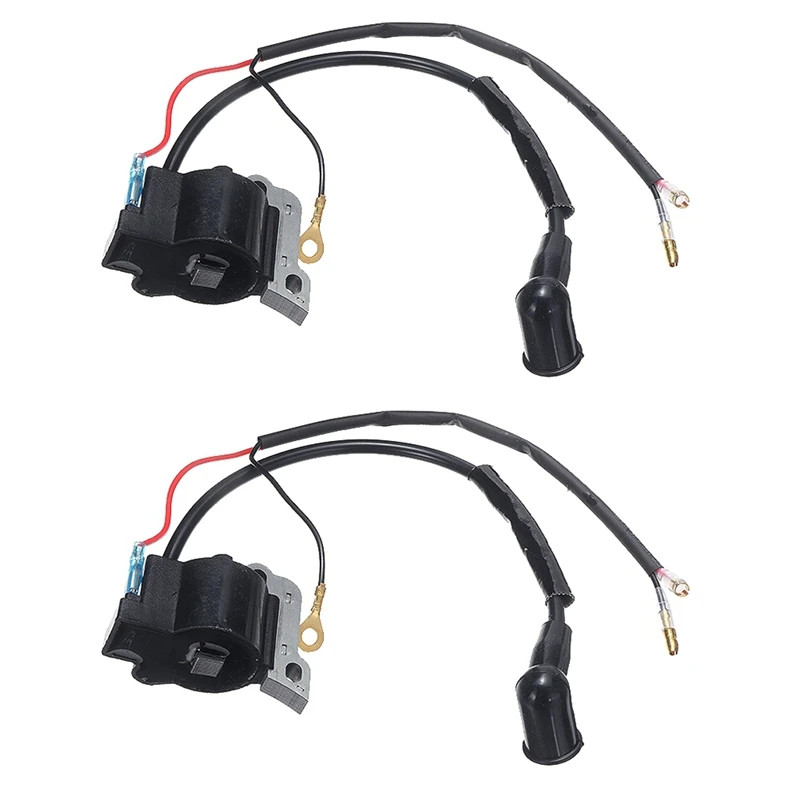 

2PCS Ignition Coil For Grass Cutter Engine 139 Gasoline Brush Cutter Parts 4 Stroke Engine Lawn Mover Parts