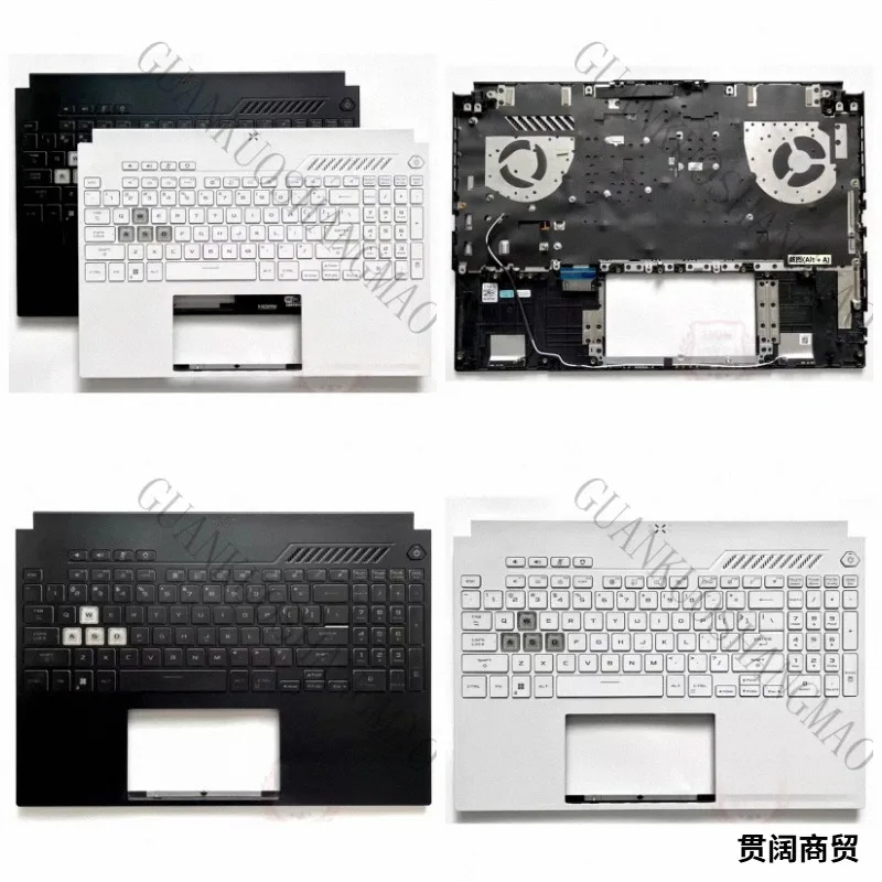 HJY...Suitable for ASUS FX507R FX507 FA507Z Air2022 portable computer keyboard palm rest C shell upper cover