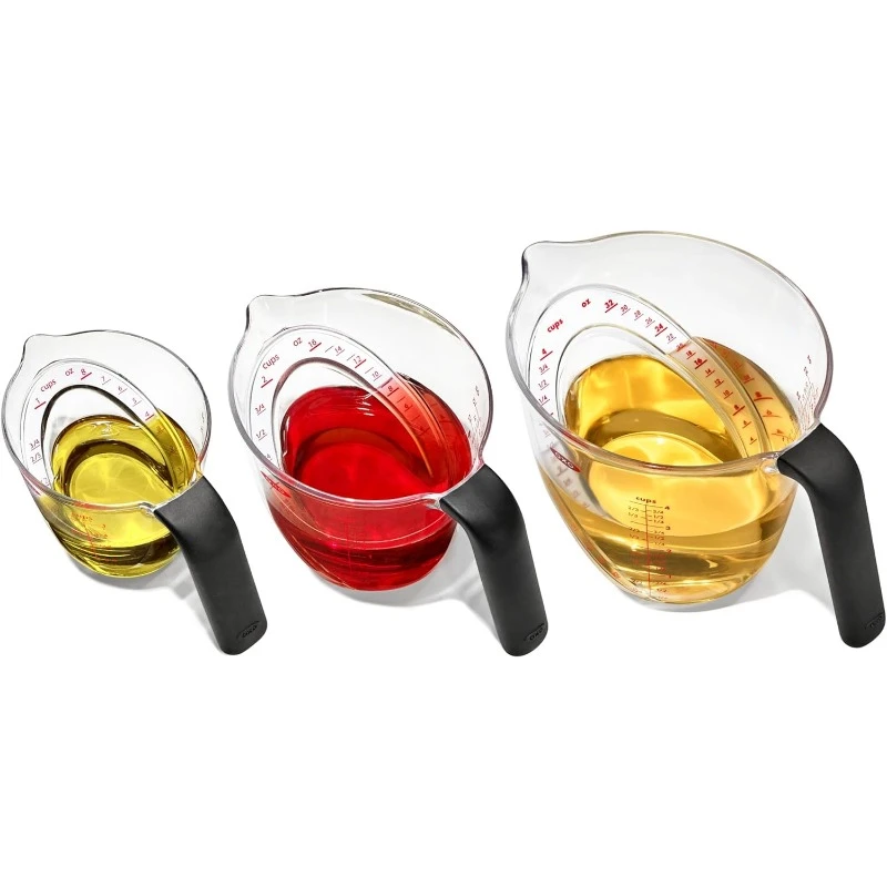 Good Grips 3-Piece Angled Measuring Cup Set – Tritan Renew