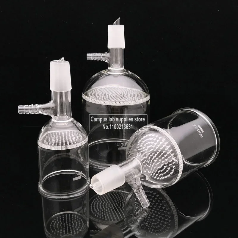 1piece 30ml-1000ml Glass Suction Filter Funnel with Alveolate Small Hole Glass Plate 19#/24#/29#