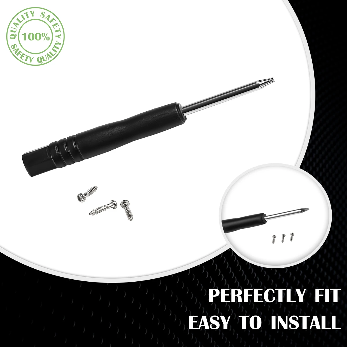 

Replacement T4 Screwdriver & Screws for Oakley Two Face XL OO9350 Sunglasses, Stainless Screws Repair Set